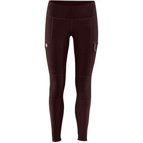 Fjällräven Abisko Tights Webshop - Piros Nadrág Piros SOL167543